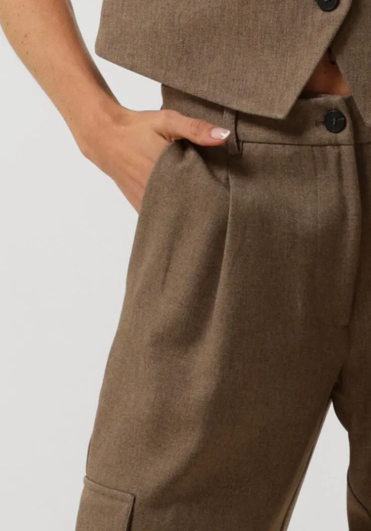 bruine access cargobroeken d44-5087-158