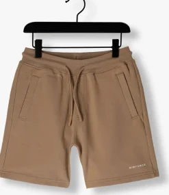 bruine airforce korte broek geb1179