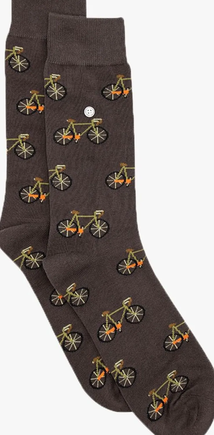 bruine alfredo gonzales sokken bicycles