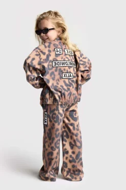 bruine alix mini jack animal jacket