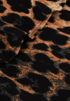 bruine alix the label minirok ladies woven animal wrap skirt