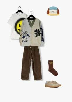 bruine american vintage joggingbroek padow-b