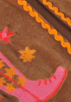 bruine ammehoela gilet emmy