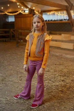 bruine ammehoela gilet emmy