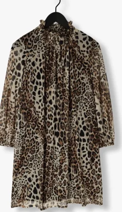 bruine ana alcazar mini jurk dress turtle nrck