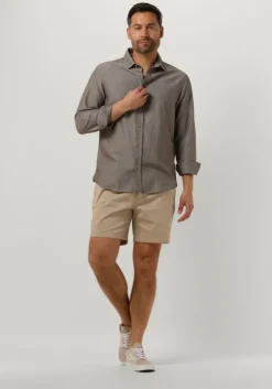 bruine anerkjendt casual overhemd aklouis l/s linen shirt