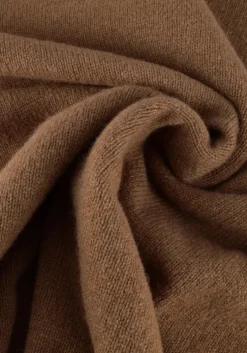 bruine anerkjendt coltrui aknico solid roll neck lambswool