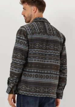 bruine anerkjendt overshirt akoscar inka overshirt