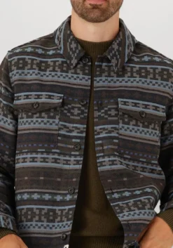 bruine anerkjendt overshirt akoscar inka overshirt
