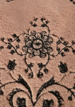 bruine antik batik teddy jas saliba jacet