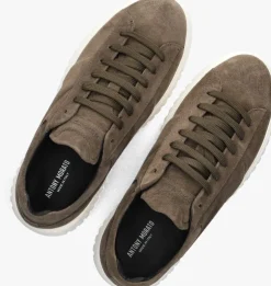 bruine antony morato lage sneakers mmfw01830