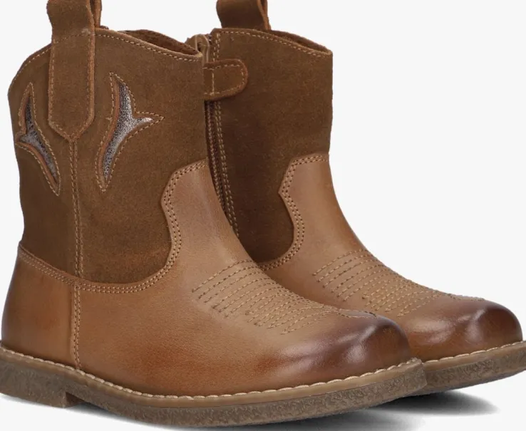 bruine apples & pears cowboylaarzen b0012706