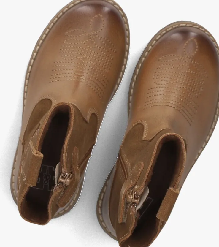 bruine apples & pears cowboylaarzen b0012706