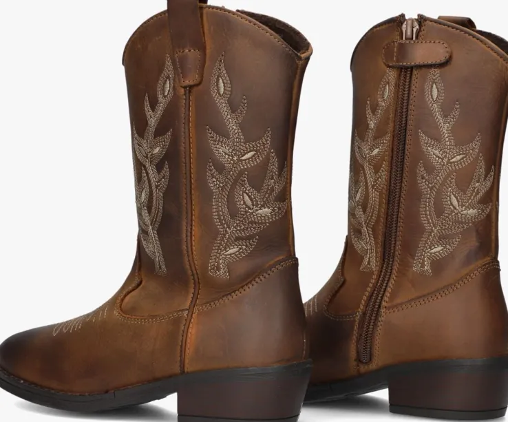 bruine apples & pears cowboylaarzen b0011983