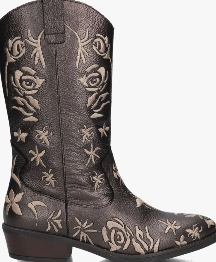 bruine apples & pears cowboylaarzen b0012637