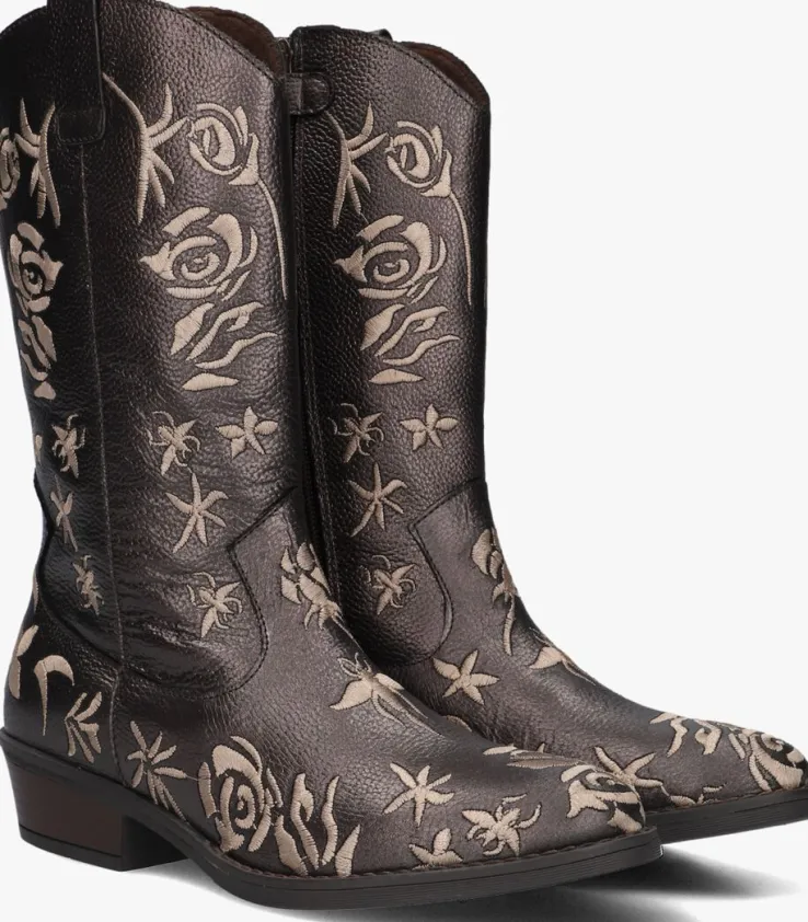 bruine apples & pears cowboylaarzen b0012637