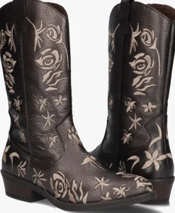 bruine apples & pears cowboylaarzen b0012637