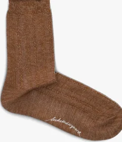 bruine becksondergaard sokken glitter drake sock