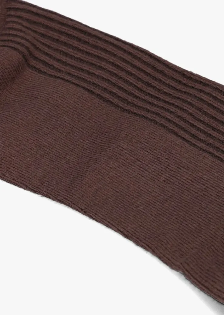 bruine becksondergaard sokken telma solid sock