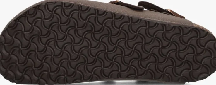 bruine birkenstock sandalen kay