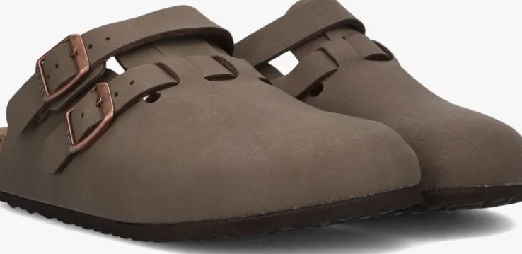 bruine birkenstock sandalen kay