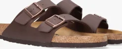 bruine birkenstock slippers arizona
