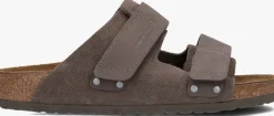 bruine birkenstock slippers uji