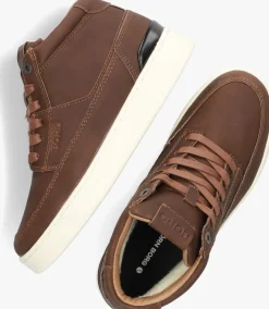 bruine bjorn borg hoge sneakers t1050 mid fng k