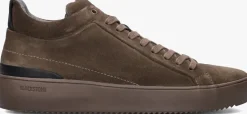 bruine blackstone hoge sneakers yg22