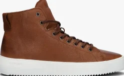 bruine blackstone hoge sneakers yg09