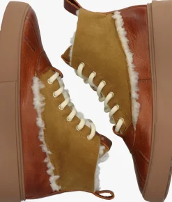 bruine blackstone hoge sneakers sermeq nivi