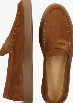 bruine blackstone loafers zuko enzo