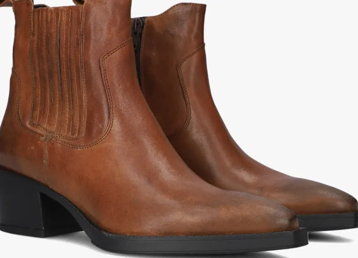 bruine blasz enkellaarsjes 34