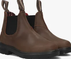 bruine blundstone chelsea boots 1468