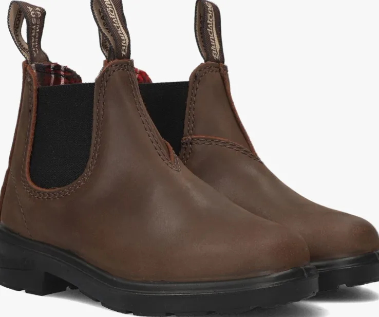 bruine blundstone chelsea boots 1468