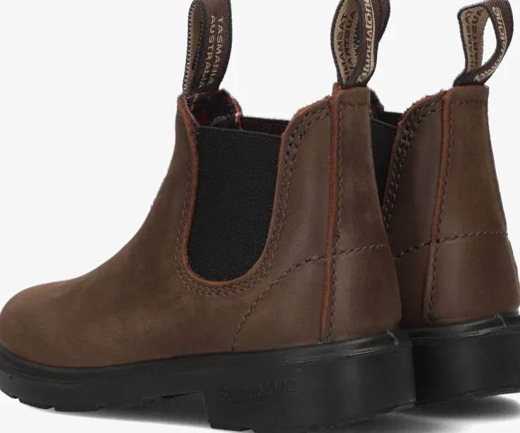 bruine blundstone chelsea boots 1468