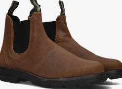 bruine blundstone chelsea boots originals heren