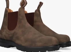 bruine blundstone chelsea boots classic heren