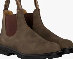 bruine blundstone chelsea boots classic heren