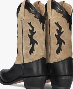 bruine bootstock cowboylaarzen brooklyn
