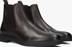 bruine boss chelsea boots calev_cheb