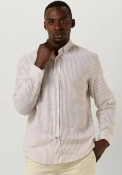 bruine boss klassiek overhemd c-hal-bd-c1