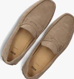 bruine boss mocassins noel