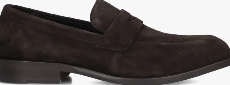 bruine boss nette schoenen limber