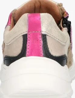 bruine braqeez lage sneakers river run