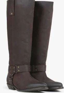 bruine bronx laarzen kendr-a 14346