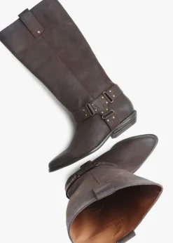 bruine bronx laarzen kendr-a 14346