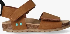 bruine bunniesjr platte sandalen bodijn beach