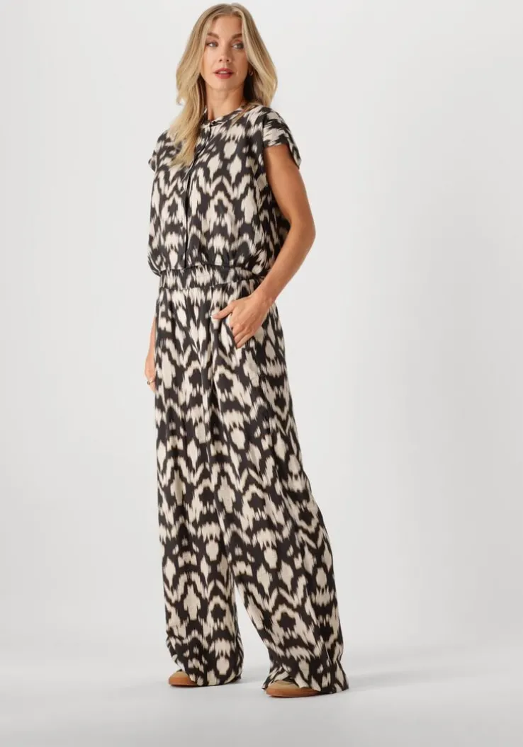 bruine by-bar blouses lode brown batik blouse