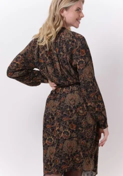 bruine by-bar midi jurk dae aida dress